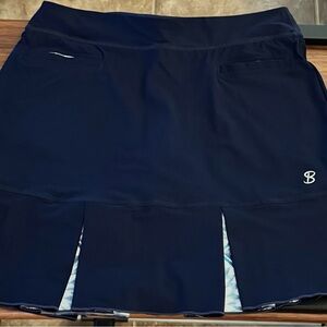 Stylish Navy Blue Mini Skirt